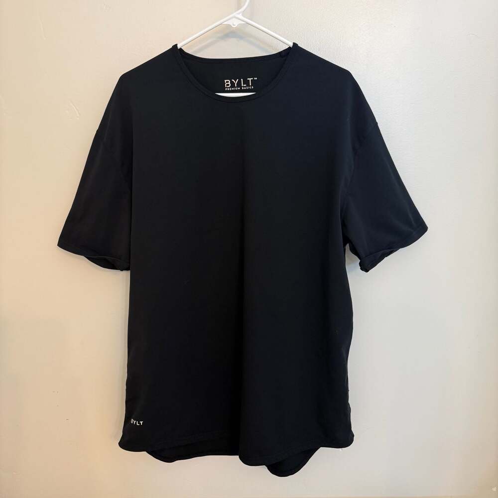BYLT Basics xxl black lux t shirt